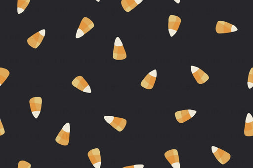 Tossed Candy Corn On Charcoal Black