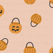 Ossed Pumpkin Trick Or Treat On Pink