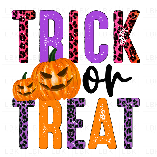 Trick Or Treat - Leopard