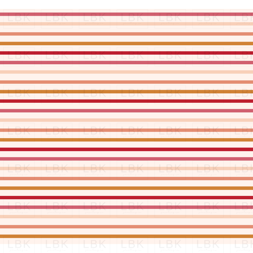Valentine Stripes On Cream