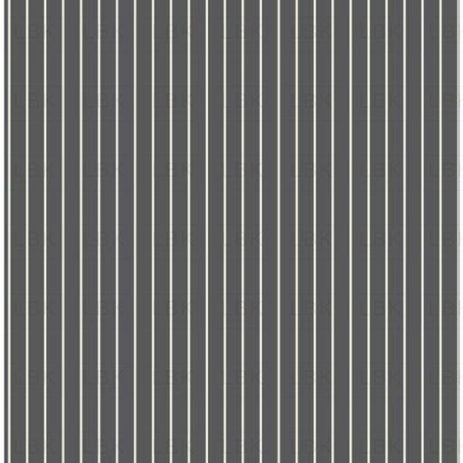 Vertical Stripes In Charcoal