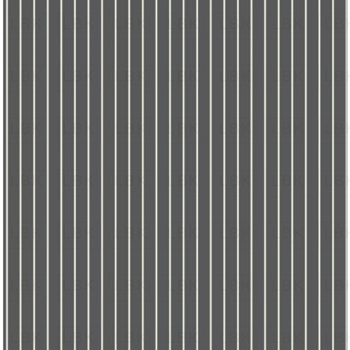 Vertical Stripes In Charcoal