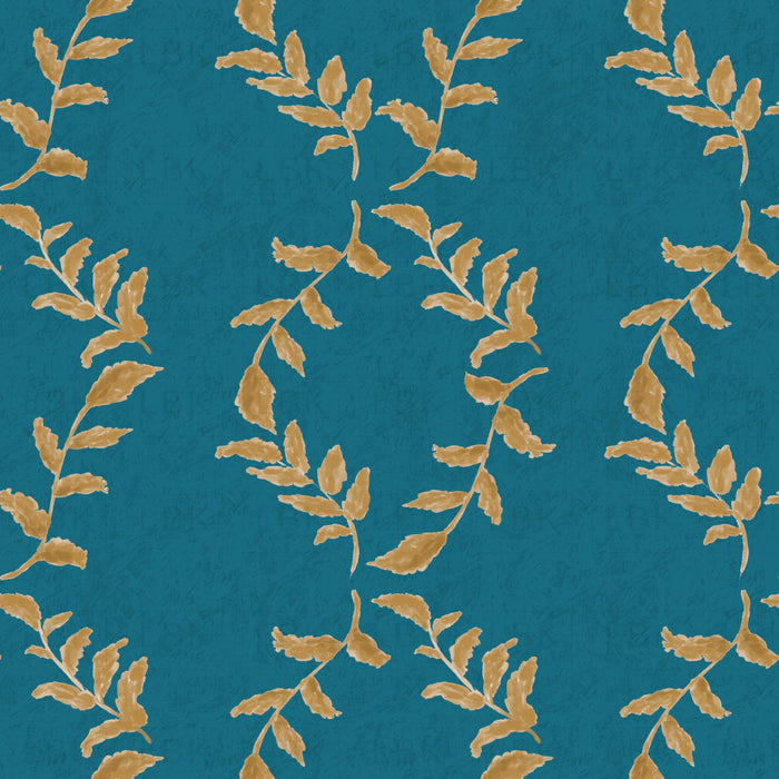 Vine in turquoise Gold