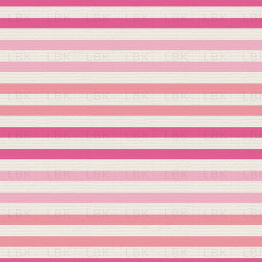Vintage Summer Hydrangea Pink Stripes With Texture
