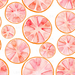 Watercolor Grapefruit