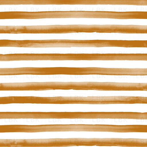 Watercolor Stripe - Gold Spice