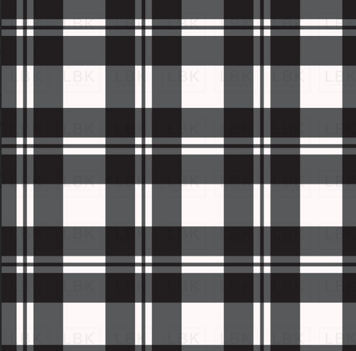 Whw Plaid Black