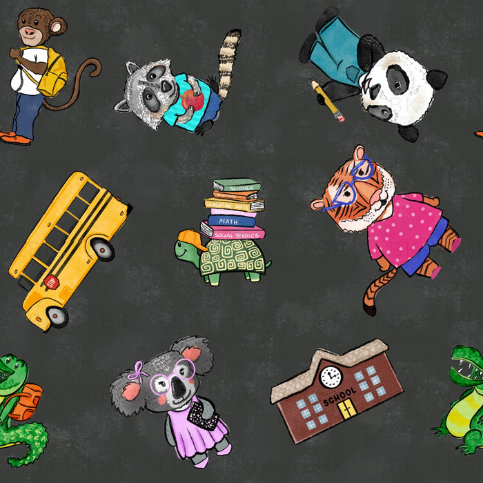 Wildwood school crew blackboard