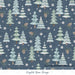 Winter Wonderland Forest Navy