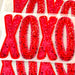 Xoxo Faux Sequin Dtf Transfer