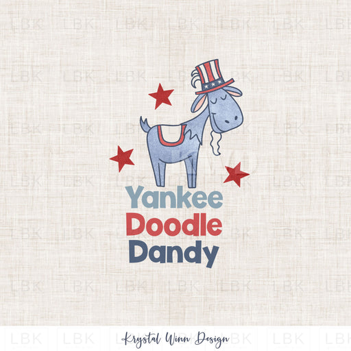 Yankee Doodle Panel - Dandy (3 Panels Per Yard)
