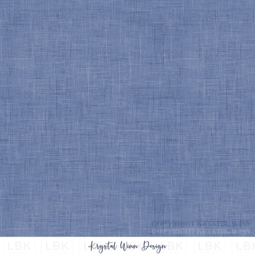 Yankee Doodle Solid Faux Woven Blue