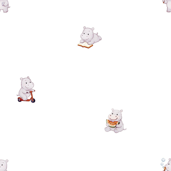 Playful Hippo 01