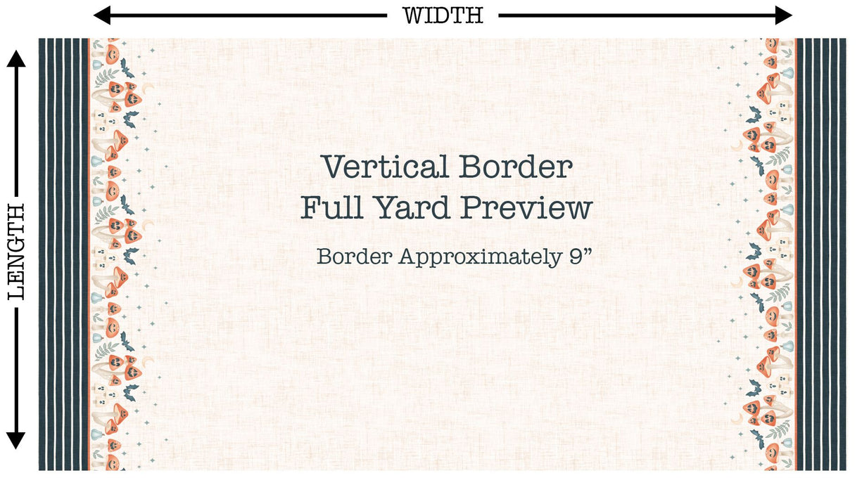 Spooky Mushroom Vertical