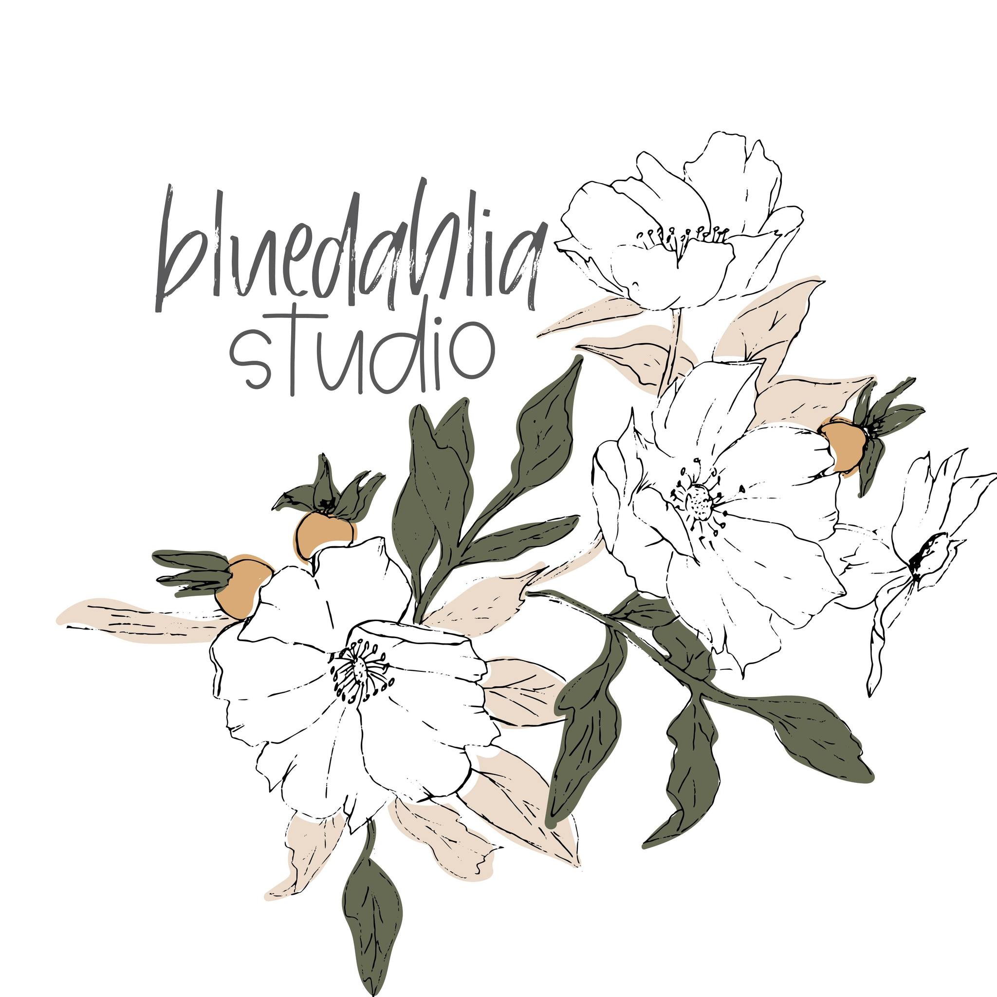 Blue Dahlia