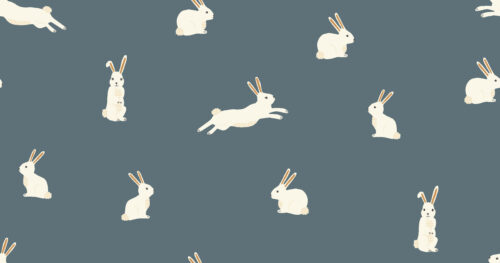 2022 Easter - Bunny Rabbits on -6