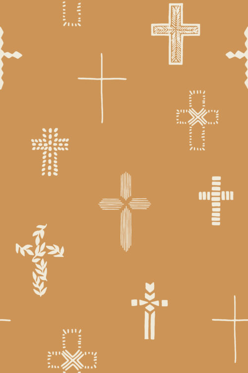 2022 Easter - Easter Cross in Honey Nougat
