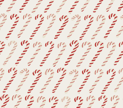 Christmas Cheer - dancing candy canes -- medium