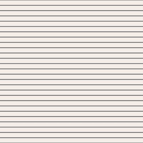 Horizontal Stripes in Bridal White