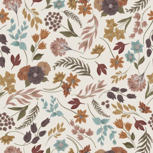 Vintage Blooms in Porcelain