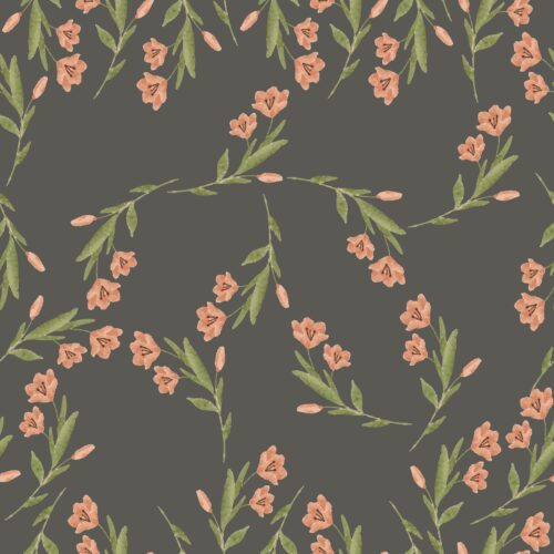 Blooming Vine Charcoal