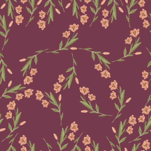 Blooming Vine Violet