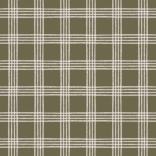 Plaid in Olive