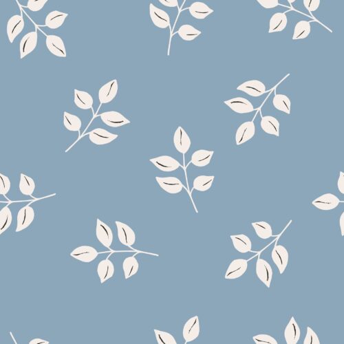 Vintage Greenery in Sky