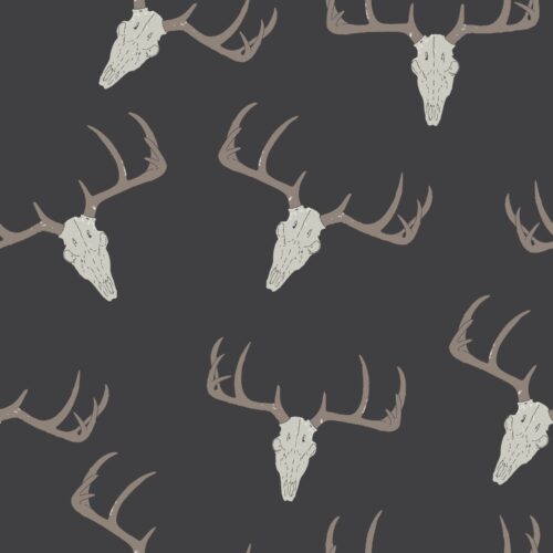 Antlers in Charcoal