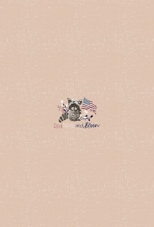 Red White and Bloom Sand Child Panel