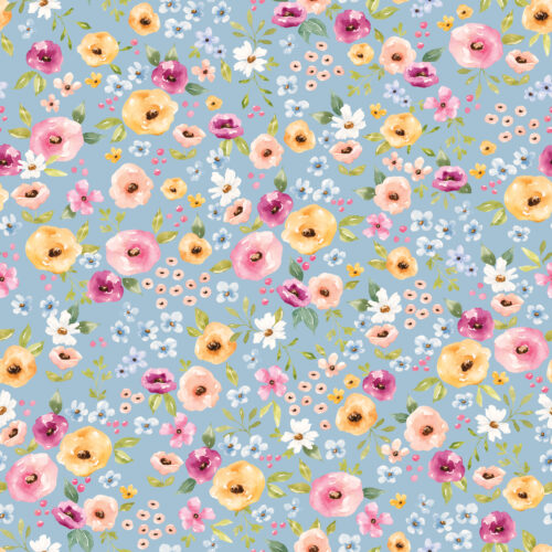 Melody Floral Blue