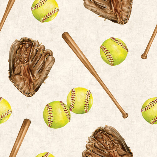 AllStar SoftballGame Cream Textured
