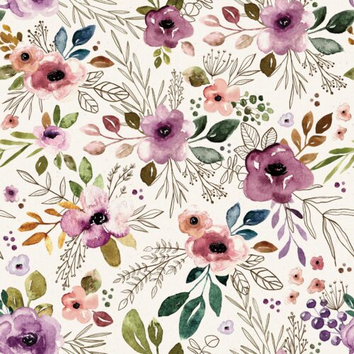 Autumn Amethyst Bohofloral Cream