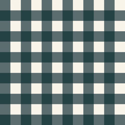 Autumn Amethyst Gingham Teal