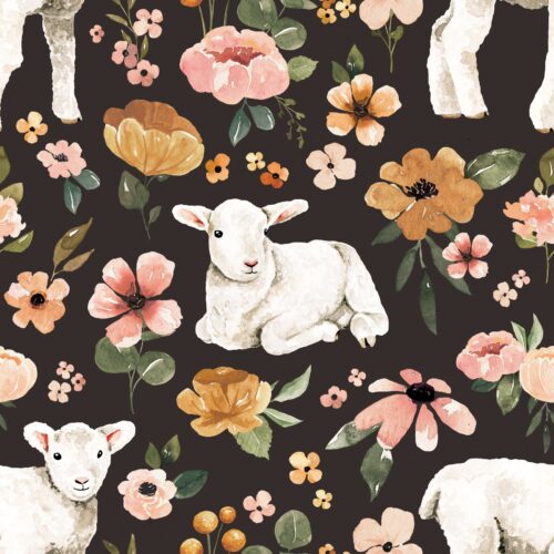 Charlotte Floral Charlotte Floral Lambs Dark