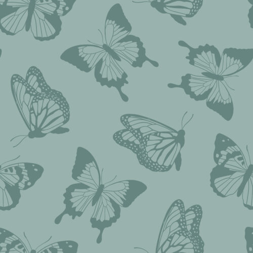 ClaireJewelTone Butterfly LightBlue