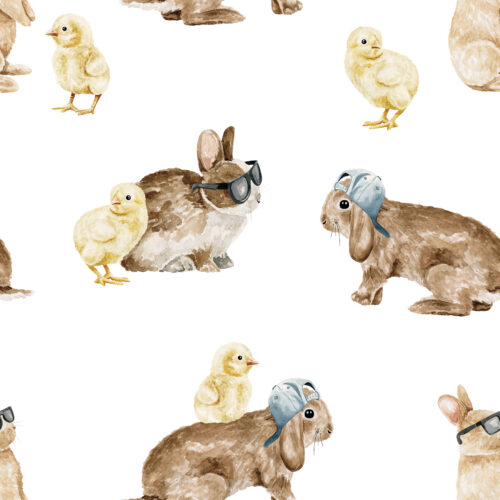 Cool Bunnies and Chicks