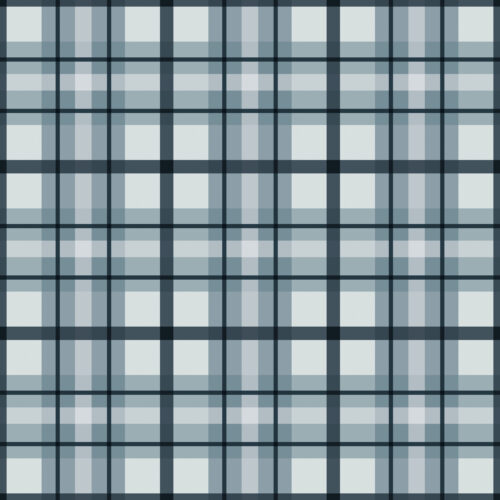 Easter Bunny Blue Plaid