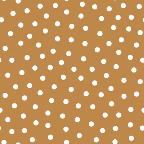 Easter Bunny Orange Polka Dot