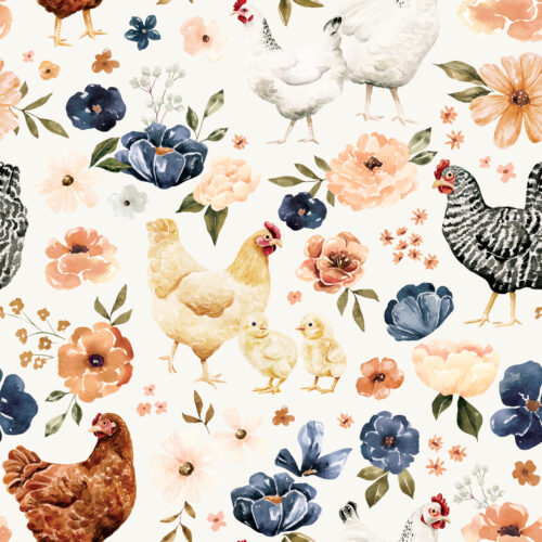 CR FarmandMeadow ChickenFloral Cream