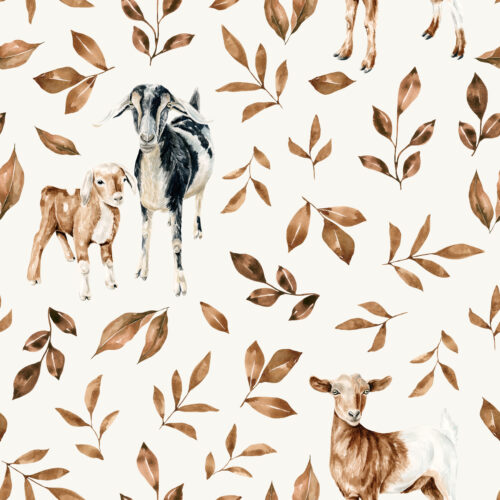 CR FarmandMeadow Goats BrownLeaves