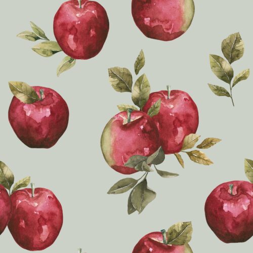Felicity Apples Blue