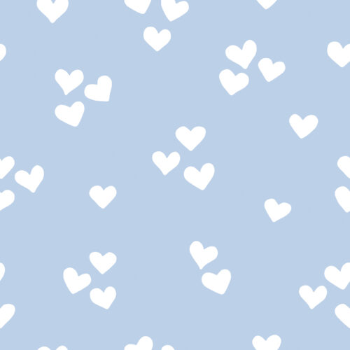 Hearts Blue