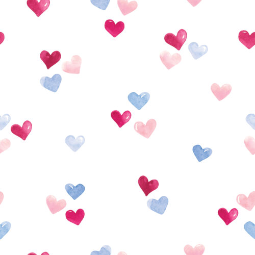 Multicolor Hearts