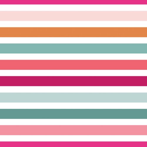 Love Doodles Stripes Multicolor