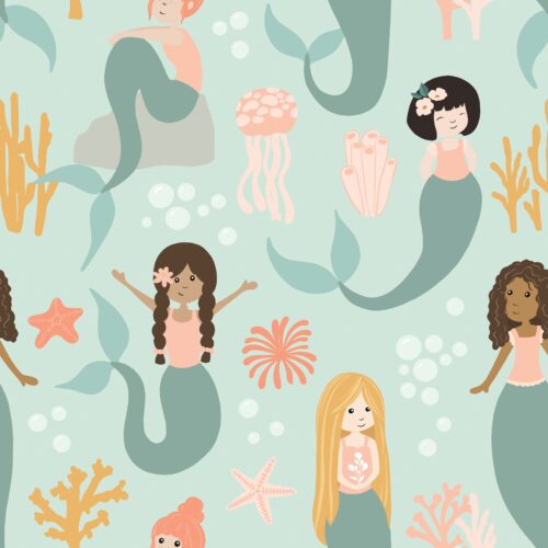 Mermaids Aquablue
