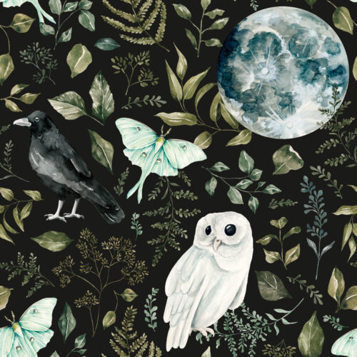 CR MoonlitHollow SpookyForest Dark