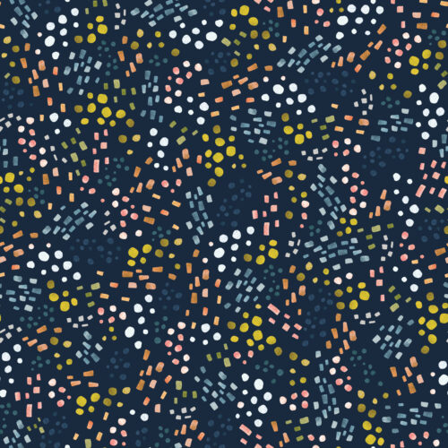 Confetti NavyBlue