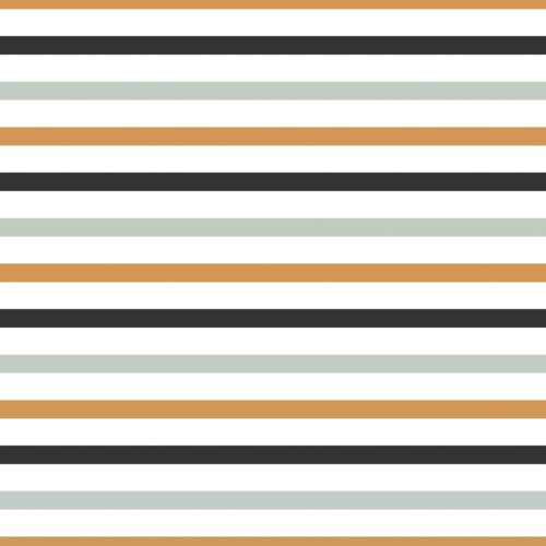 October Moon Stripes Blue