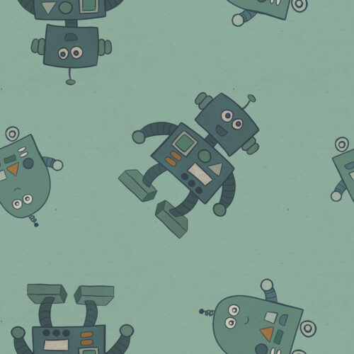 Robot Teal
